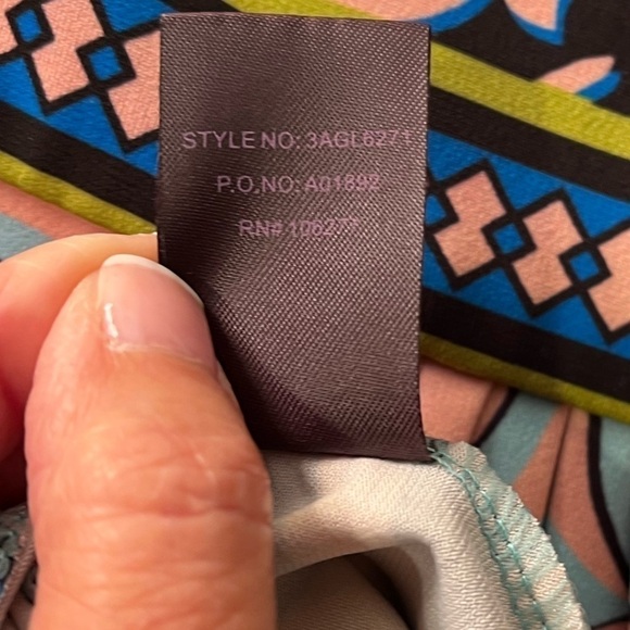 Hale Bob Print Dress Sz XS EUC - Picture 6 of 8